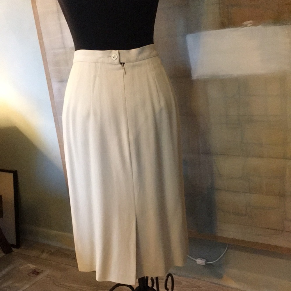 Vintage Pale Green Coat & Skirt Suit - Picture 4 of 8